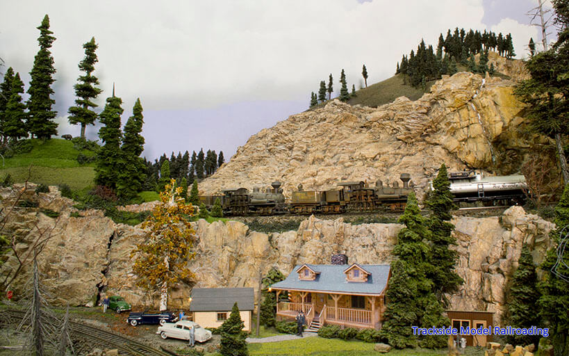 Trackside Model Railroading Canyon Creek Timber Railway in HO Scale