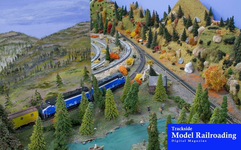 Trackside Model Railroading Chris LeBaugh models the M&W Railroad with his grandchildren.