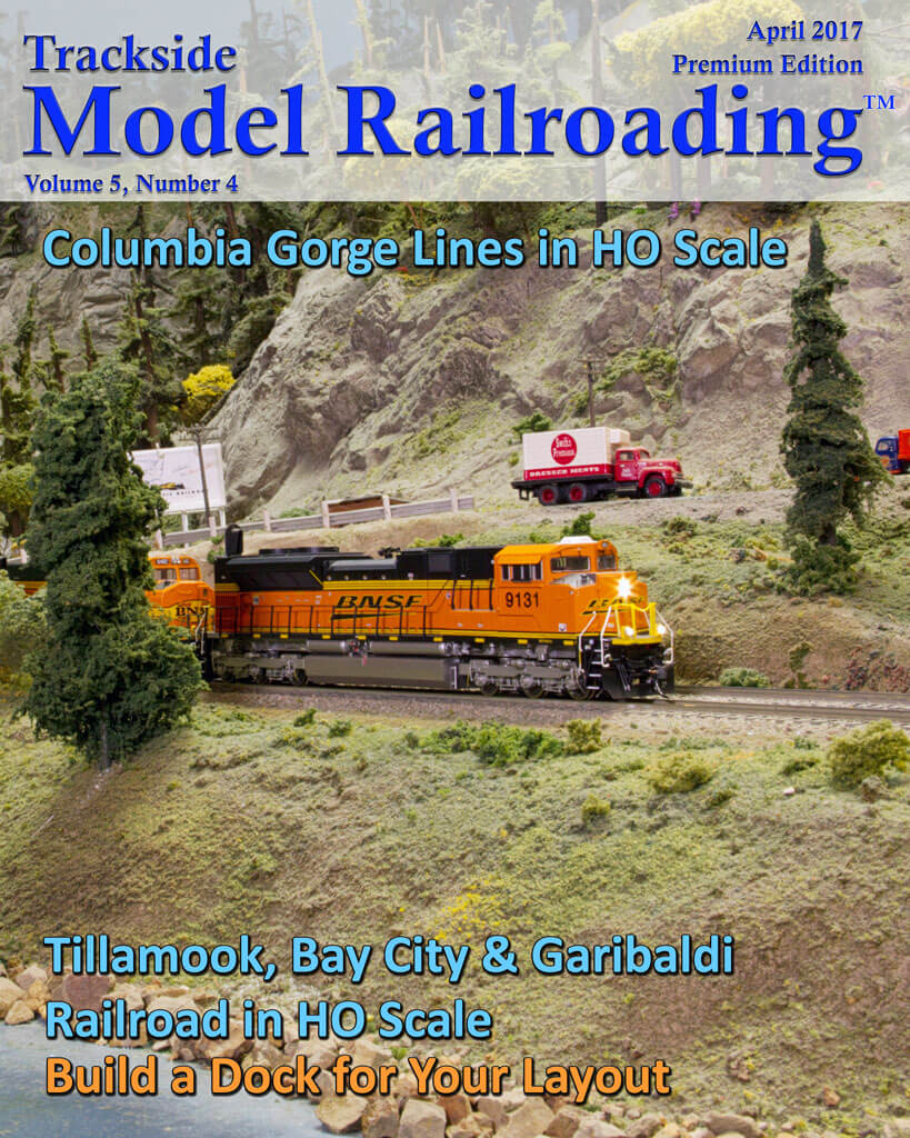 Trackside Model Railroading Digital Magazine April 2017 Cover