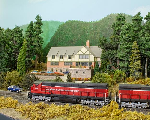 Trackside Model Railroading HO scale Fort Worth and Great Northern based in north Texas