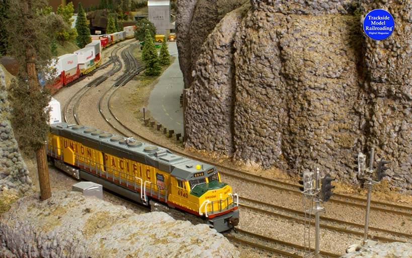 Trackside Model Railroading Columbia River Club in N Scale.