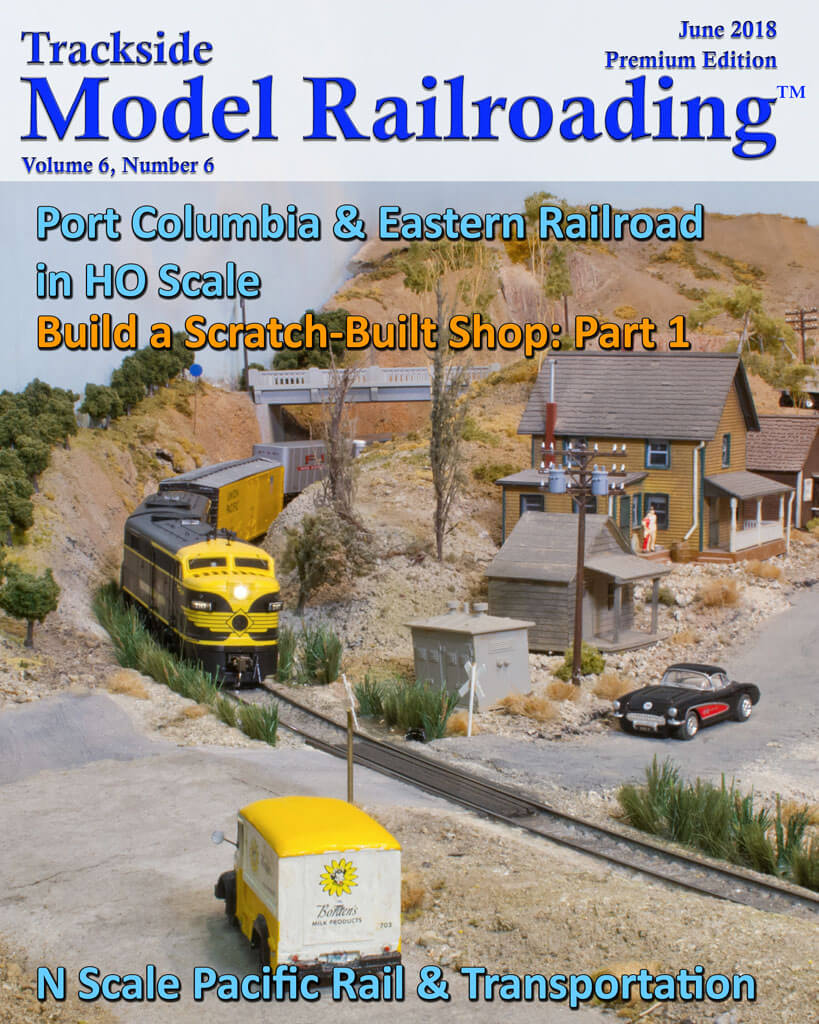 Trackside Model Railroading Digital Magazine June 2018 Cover