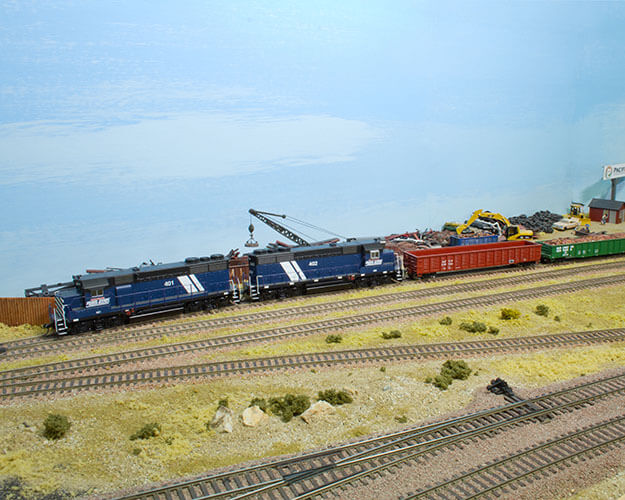 Trackside Model Railroading HO scale