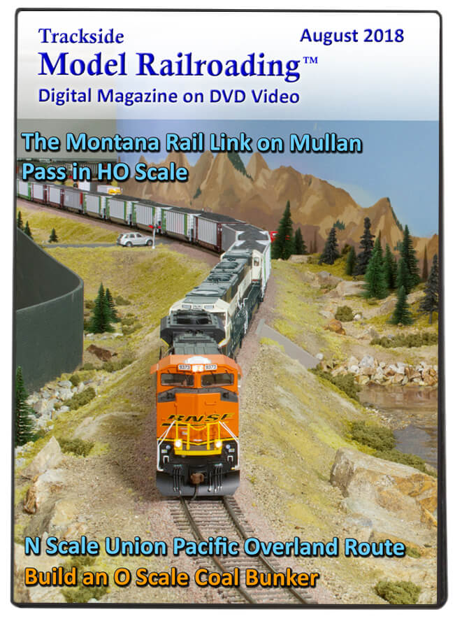 Trackside Model Railroading on DVD featuring the following: Montana Rail Link over Mullan Pass and Union Pacific's Overland Route.