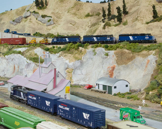 Trackside Model Railroading HO scale