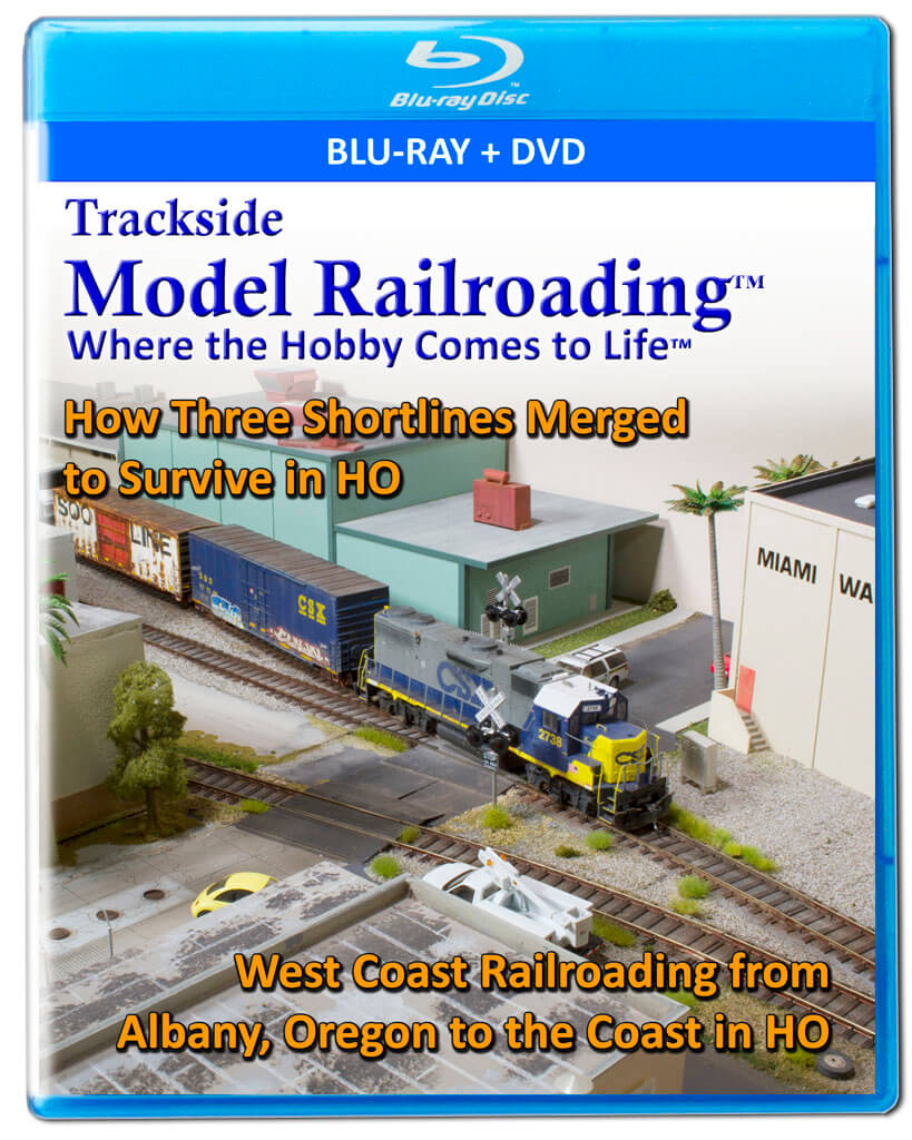 Trackside Model Railroading on Blu-ray featuring the best in model railroading tours