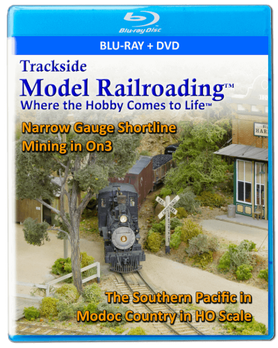 Trackside Model Railroading on DVD featuring the following: Dave Clune's Cascade County Narrow Gauge and Chuck Clark's Modoc - Southern Pacific.