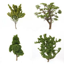 Build Trees from Sagebrush for Your Model Railroad