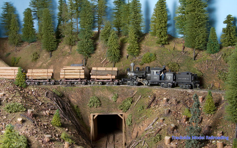 Trackside Model Railroading Chas Heimerdinger’s HO Scale Southern Pacific Mining and Logging Railroad