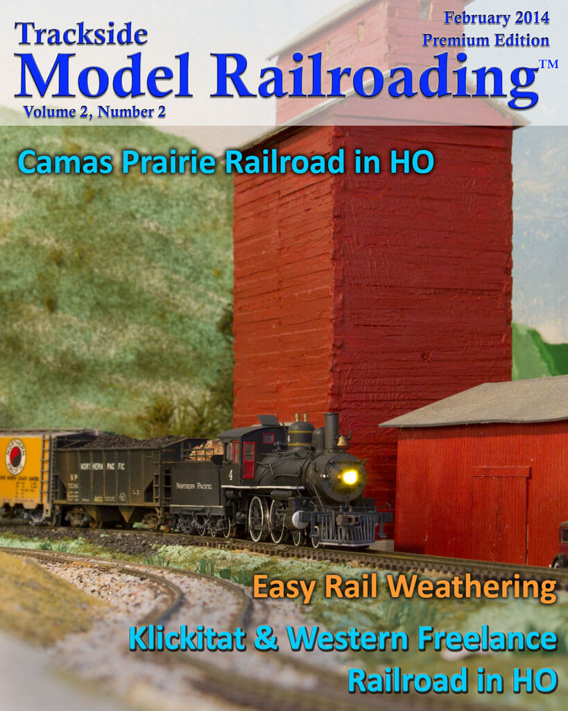 Trackside Model Railroading Digital Magazine February 2014 Cover