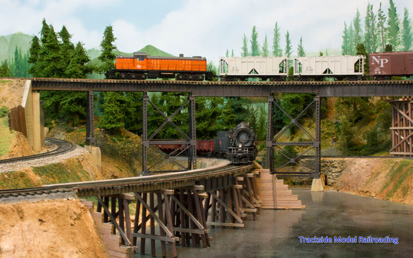 Trackside Model Railroading George Wilhelm's HO Scale NP's Grays Harbor Branch Line