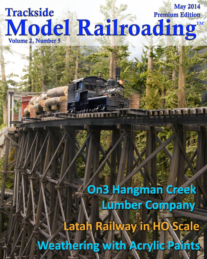 Trackside Model Railroading Digital Magazine May 2014 Cover