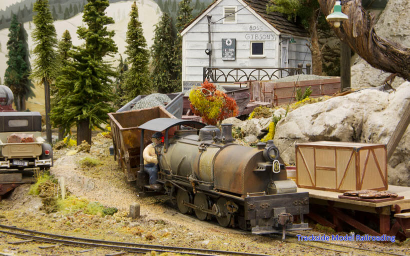 Trackside Model Railroading Greg Wright's 1:32 Scale Consolidated Republic Mining Railroad