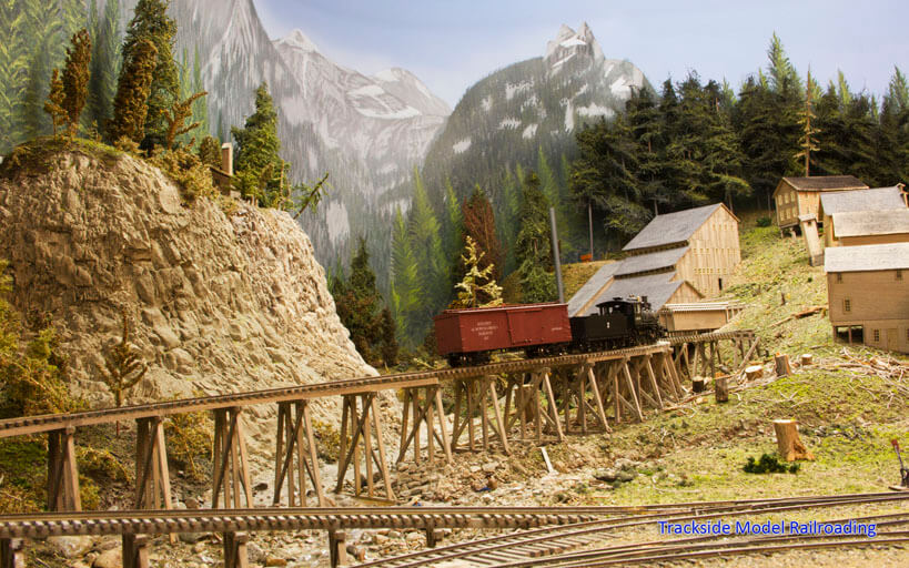 Trackside Model Railroading HO Scale Everett & Monte Cristo Railway