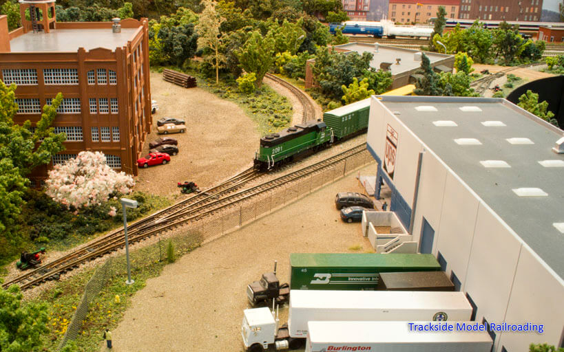 Trackside Model Railroading N Scale Pilchuck Division of the Burlington Northern Santa Fe