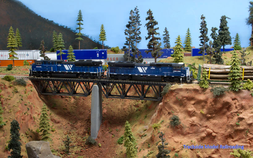 Trackside Model Railroading Bill Zickert’s HO scale 3rd Subdivision of the Montana Rail Link