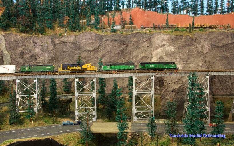 Trackside Model Railroading Rick Uhlenkott's N Scale Leisure Prairie Railroad