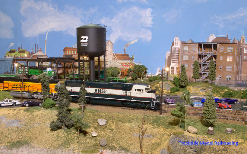 Trackside Model Railroading Gary Walker's HO Scale Burlington Northern Pacific Coast