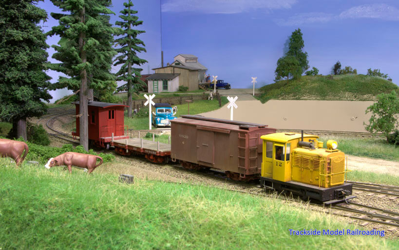 Trackside Model Railroading Kevin Miller's O Scale RAILROAD1