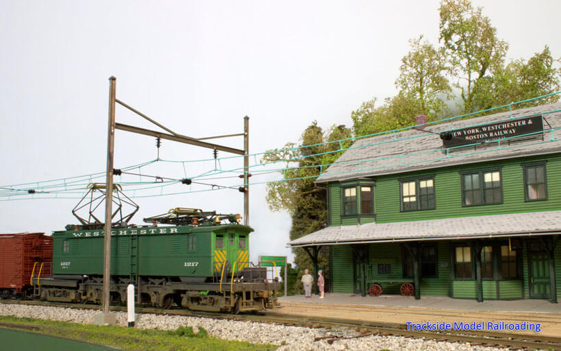 Trackside Model Railroading Dick Karnes' S Scale New York,Westchester & Boston Railroad