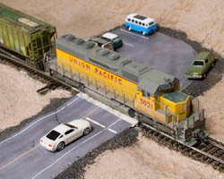 Build a Road on Your Layout for Your Model Railroad