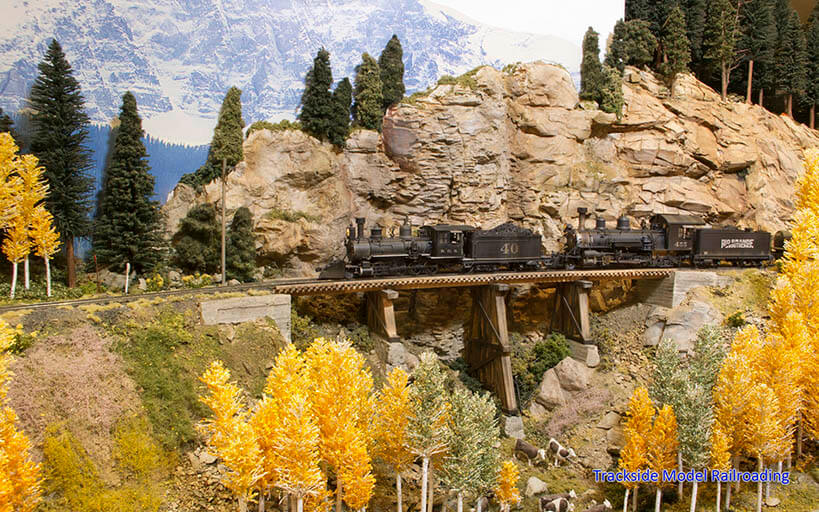 Trackside Model Railroading Sam Juan Scenic Line in Sn3