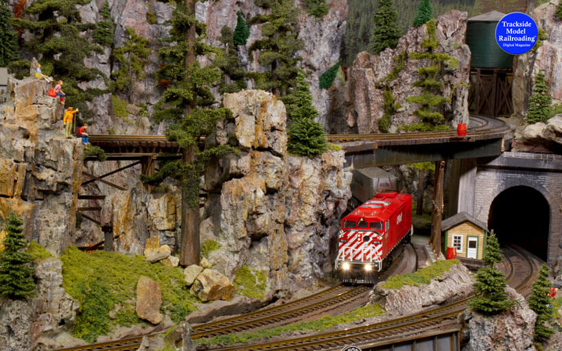 Canadian National and Canadian Pacific model railroads