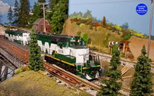 G scale model railroad in Trackside Model Railroading