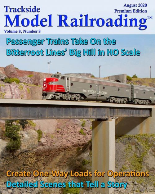 August 2020 Bitterroot Lines in HO Scale and Details that Create a Story