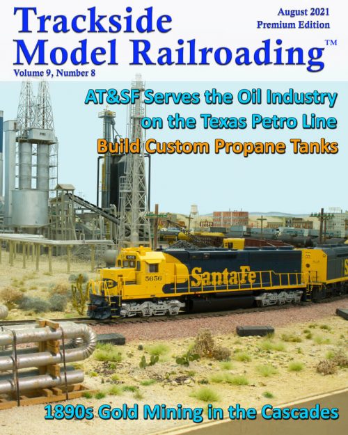 August 2021 AT&SF Serves the Oil Industry on the Texas Petro Line and the Everett & Monte Cristo Railway, both HO scale